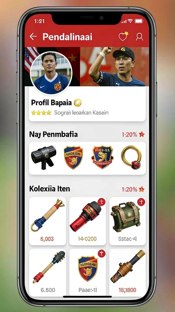Tampilan antarmuka yang intuitif dan mudah dinavigasi.