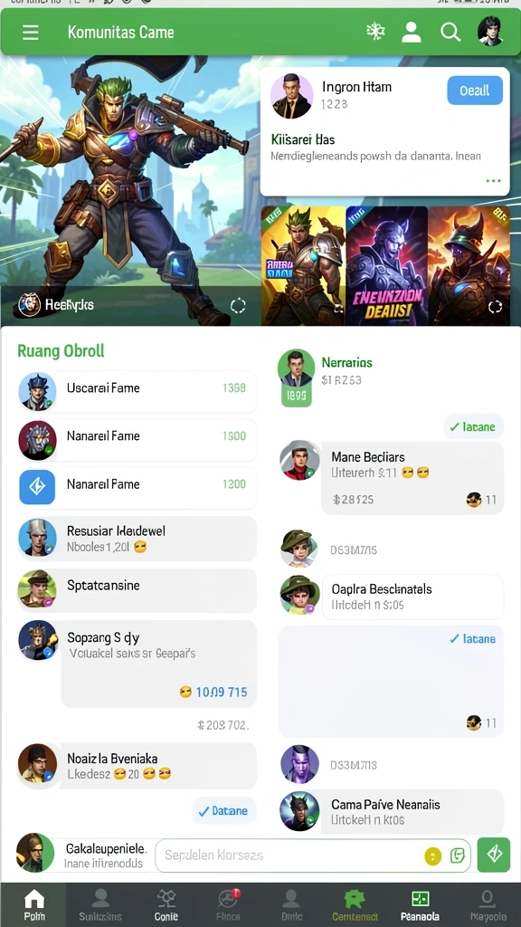 Momen seru dalam mode multiplayer dengan teman-teman.