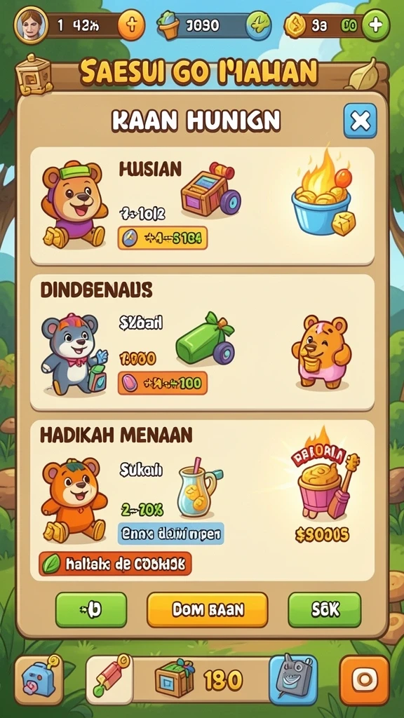 Grafis yang memukau dan detail yang kaya.