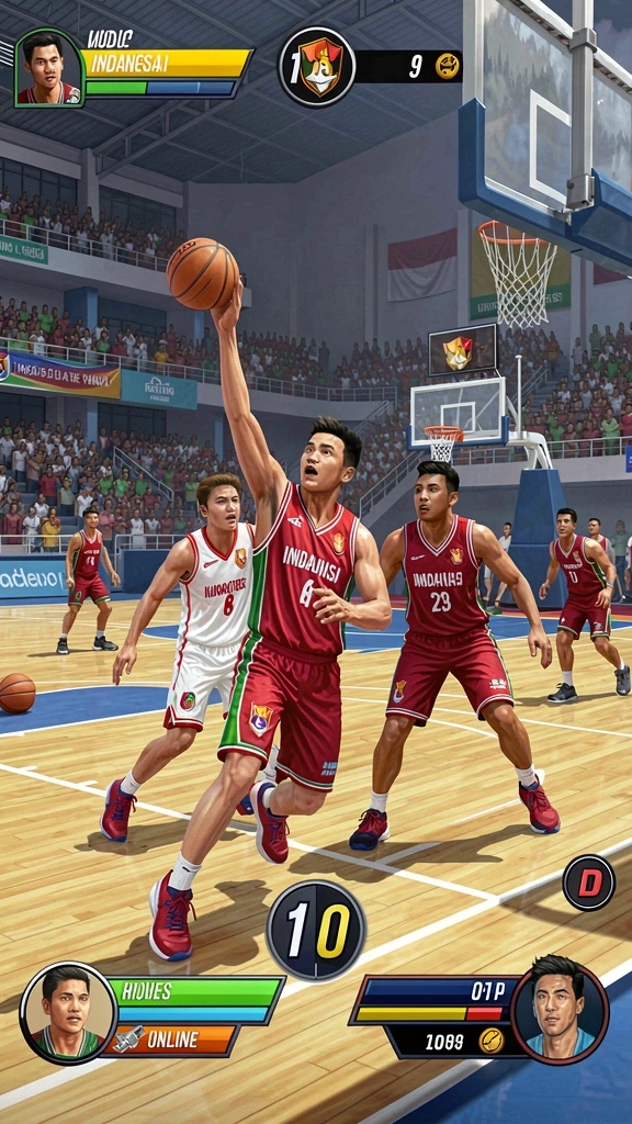 Mode multiplayer yang menambah keseruan permainan.