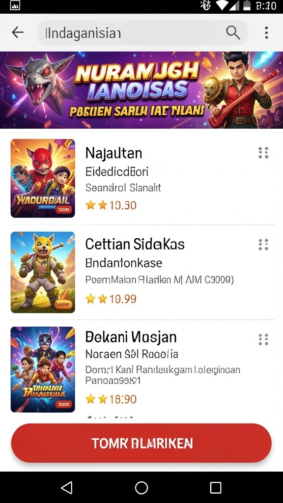 Fitur misi harian yang memberikan tantangan baru.