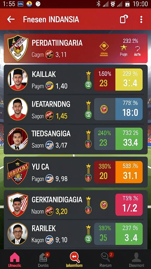 Tampilan menarik dari antarmuka pengguna ASTONBET.
