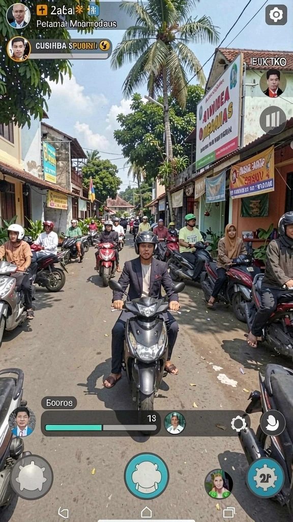 Tampilan antarmuka yang ramah pengguna.