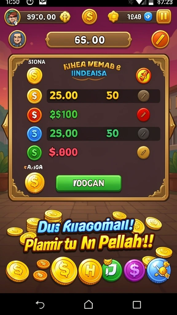 Tampilan menu utama BANK338 yang menarik.