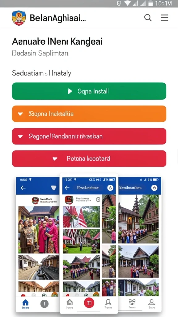 Antarmuka permainan yang mudah dipahami.