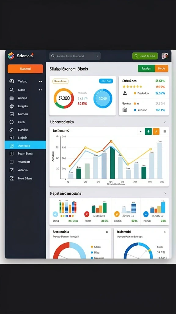 Tampilan utama aplikasi BIRUTOTO yang menarik dan informatif.