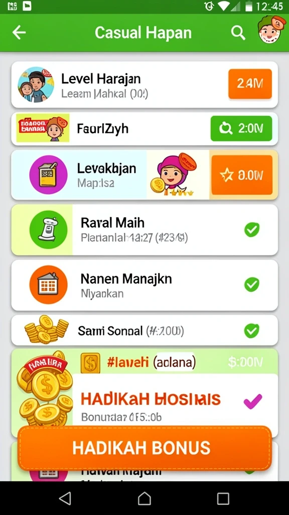 Screenshot aplikasi menampilkan halaman utama yang intuitif.