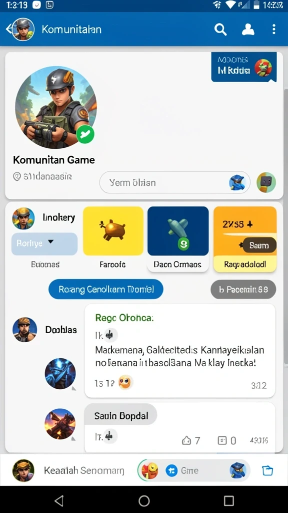 Grafis yang memukau dan berwarna-warni.