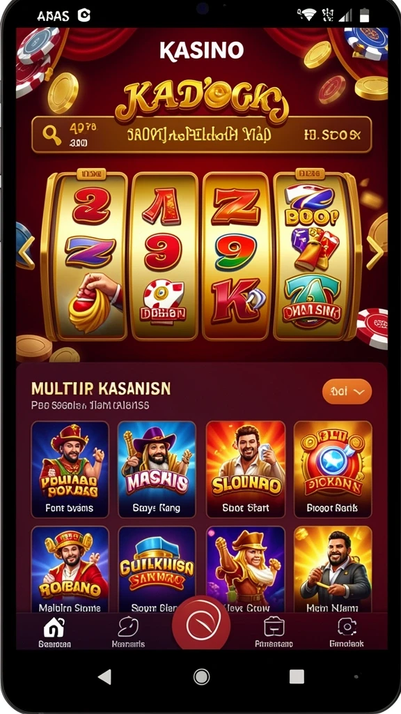 Karakter yang dapat disesuaikan dengan berbagai item menarik.