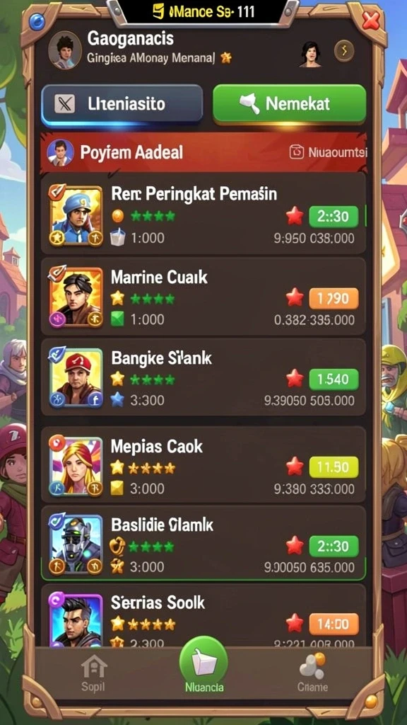 Sistem pertarungan yang dinamis dan menarik untuk dijelajahi.