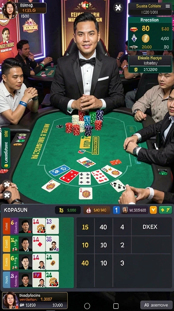 Karakter-karakter unik dalam DEWI5000.