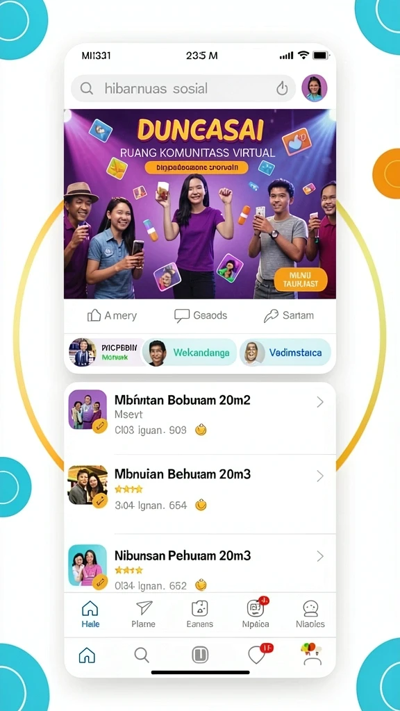 Misi menarik dan tantangan seru.