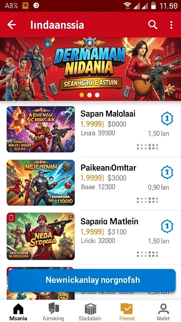 Varian permainan yang beragam untuk semua kalangan.