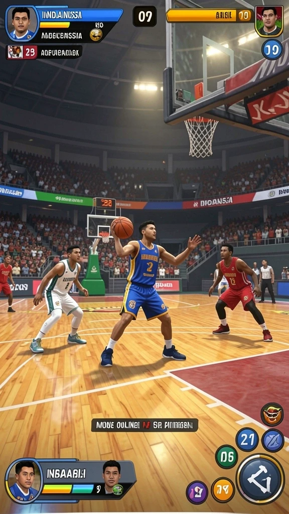 Screenshot dari fitur multiplayer yang seru.