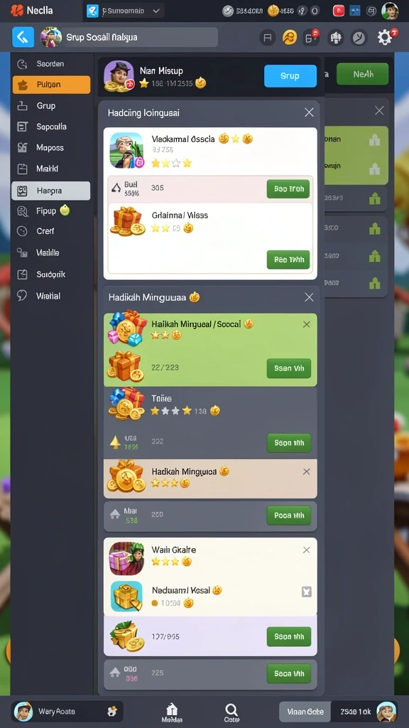 Fitur live casino memberikan pengalaman bermain yang nyata.