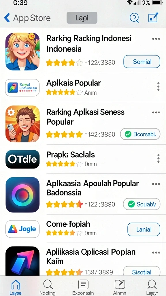 Tampilan antarmuka yang user-friendly.
