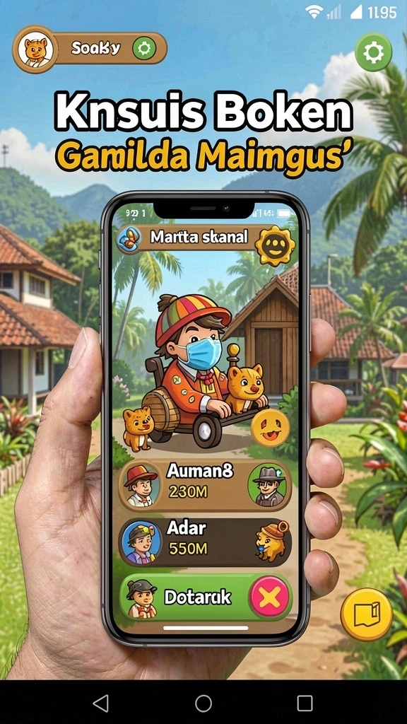 Screenshot menampilkan antarmuka yang intuitif dan menarik.