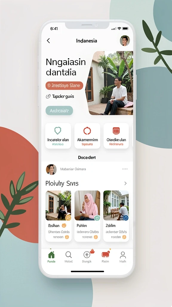 Antarmuka sederhana yang memudahkan navigasi.