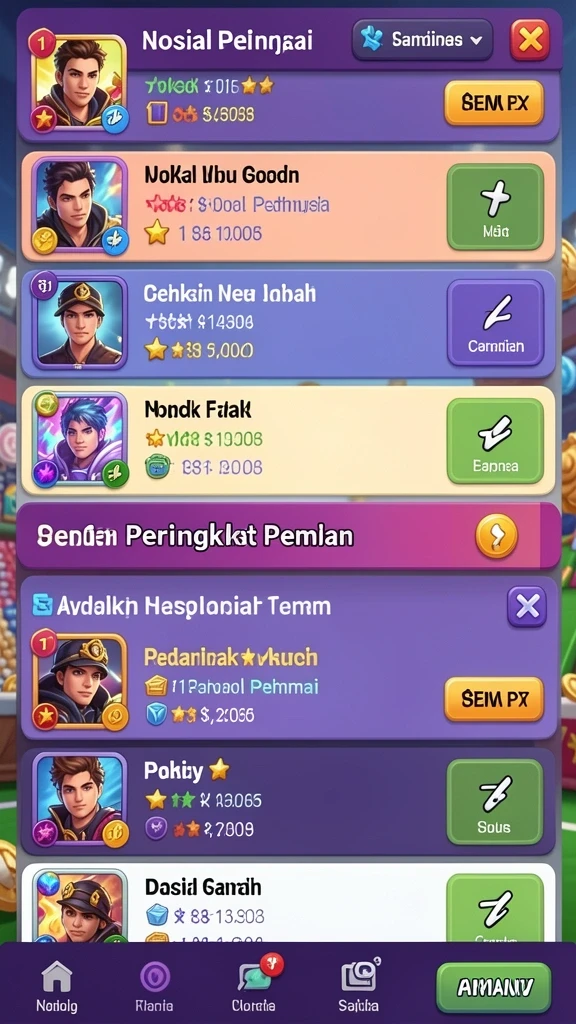 Level menantang yang siap untuk dieksplorasi.