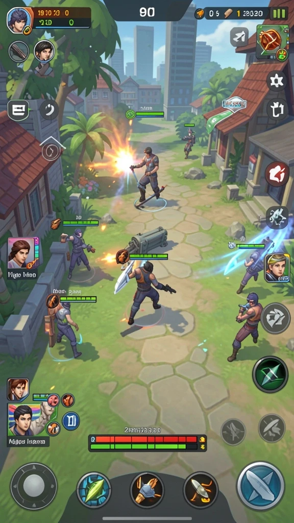 Mode multiplayer untuk bersaing dengan pemain lain.