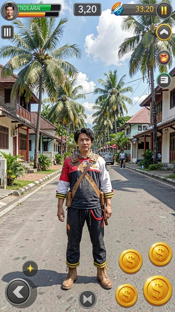 Tampilan awal yang menarik dan penuh warna.