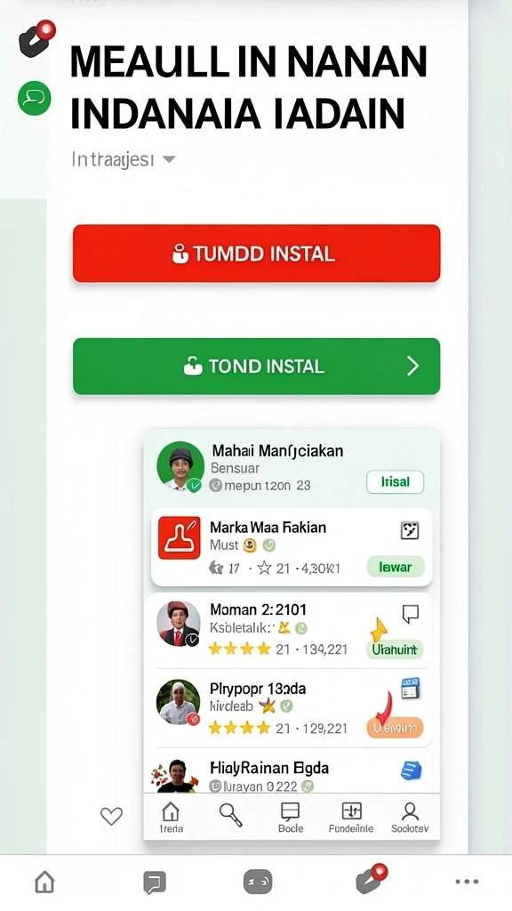Tampilan antarmuka yang menarik dan sederhana.