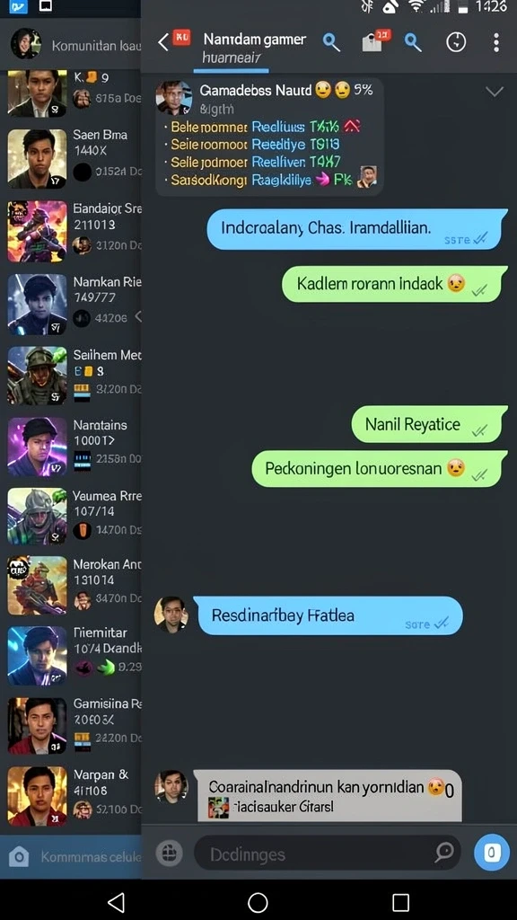 Karakter unik yang dapat disesuaikan sesuai keinginan.