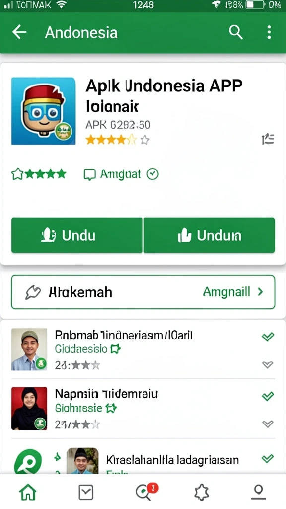 Karakter yang dirancang dengan detail dan menarik.