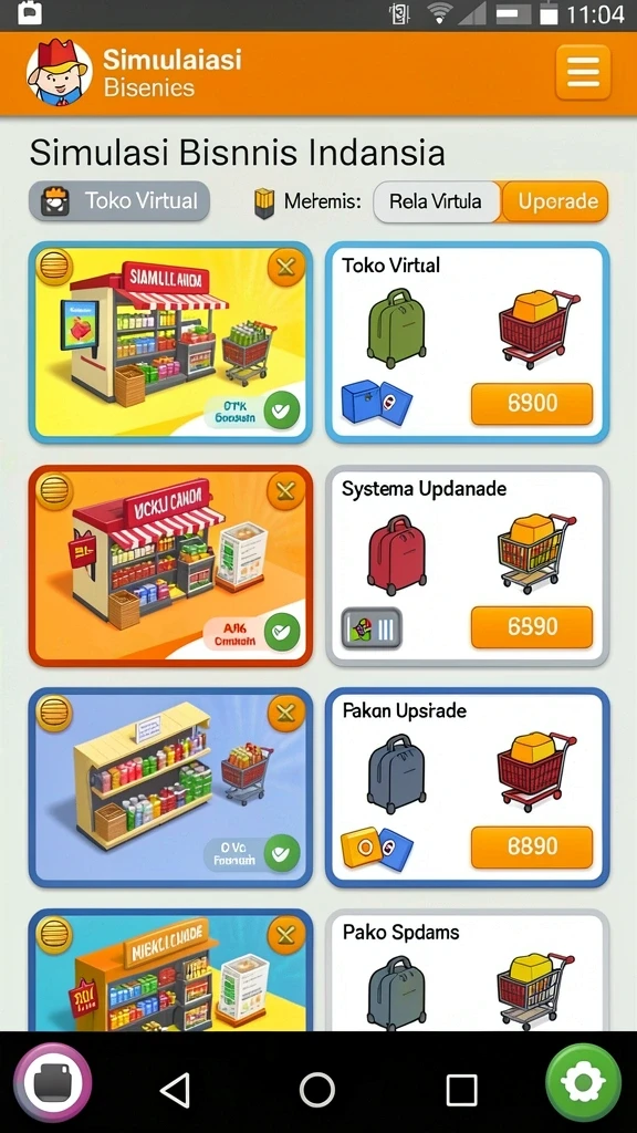 Sistem reward menarik yang membuat lebih seru bermain.