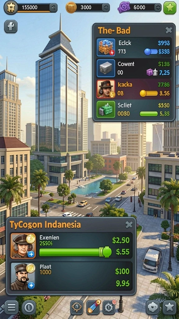 Tampilan awal game dengan karakter utama yang menarik.