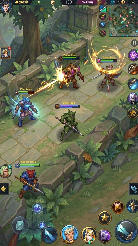 Cuplikan aksi seru dari mode multiplayer permainan.