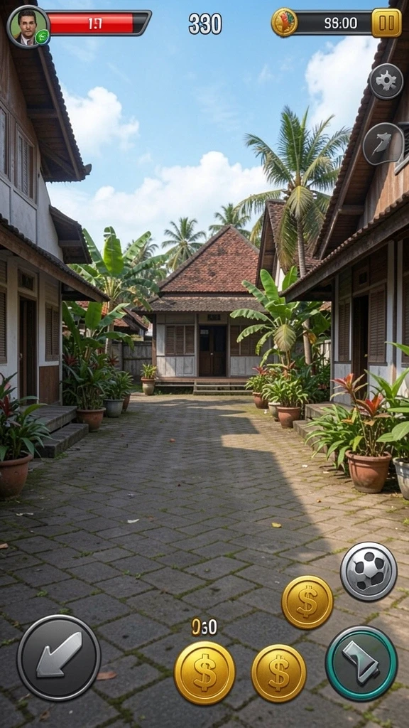 Tampilan awal yang menarik dan user-friendly.