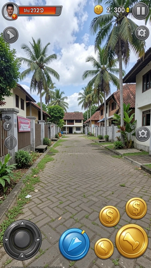 Gameplay yang seru dan menyenangkan saat bermain.