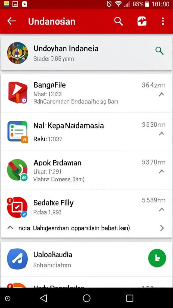 Tangkapan layar yang menampilkan peta eksplorasi yang luas.