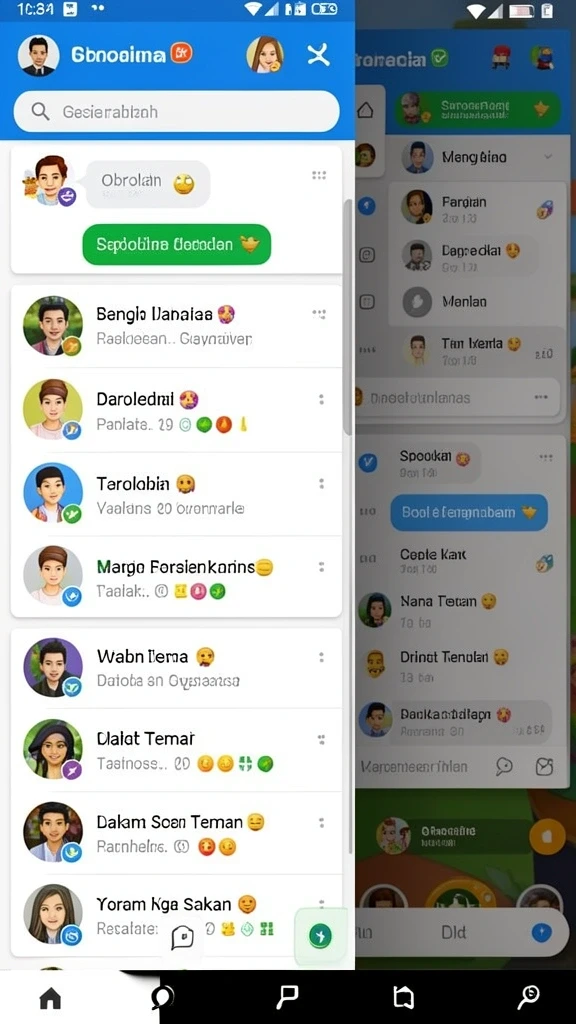 Komunitas pemain aktif yang saling mendukung.