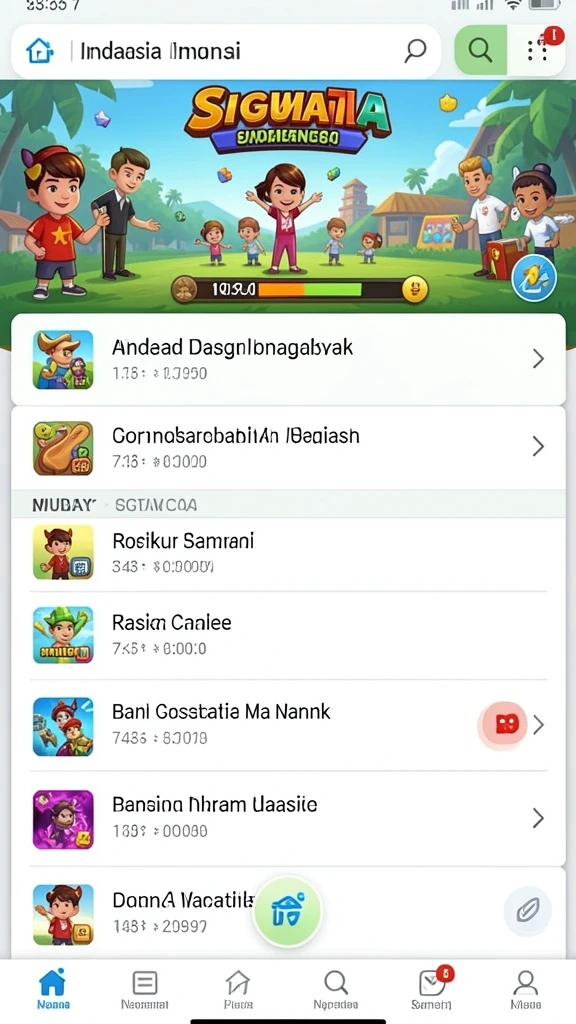 Beragam karakter menarik untuk dipilih dan disesuaikan.