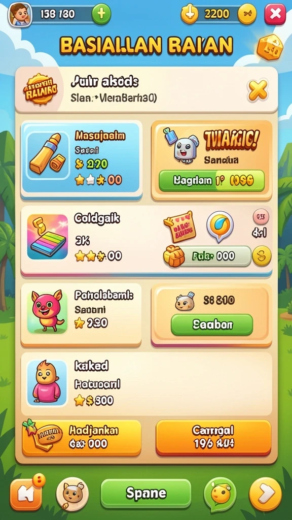 Gambaran dunia luar yang menakjubkan dan kaya akan detail.
