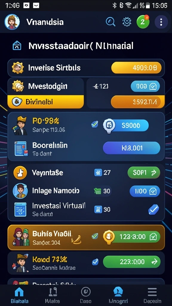 Tangkapan layar menunjukkan menu kustomisasi karakter yang mendetail.