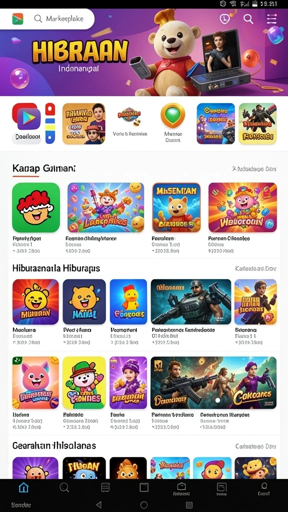 Level yang menantang dan beragam untuk dijelajahi.