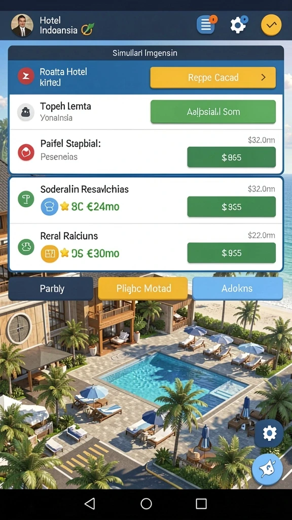 Berbagai pilihan tema permainan slot.