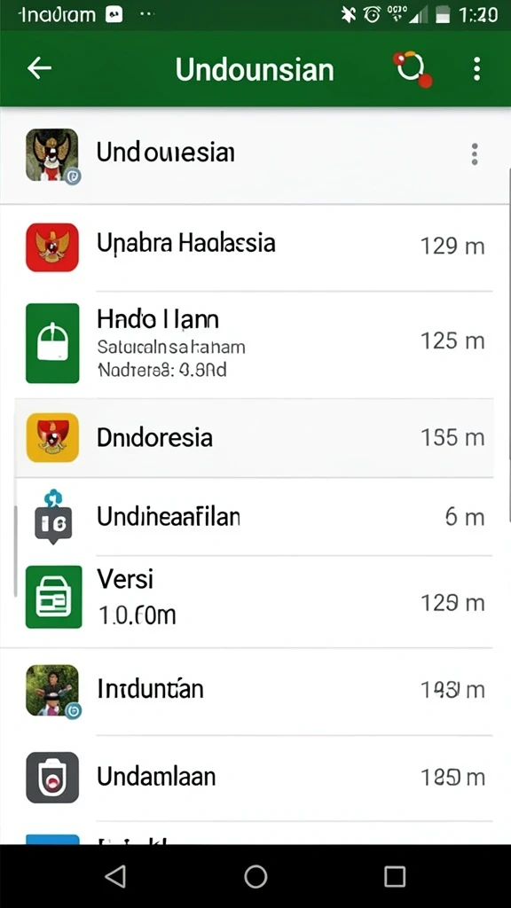 Tampilan antarmuka yang user-friendly.