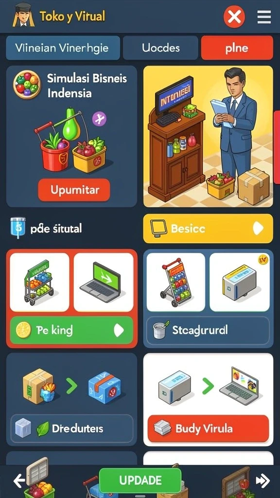 Screenshot memperlihatkan mode permainan menarik yang baru.