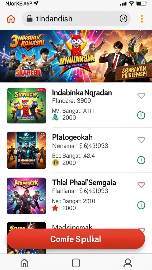 Karakter unik dengan kemampuan menonjol.