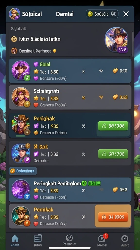 Tampilan awal ZARA4D yang menarik dan interaktif.